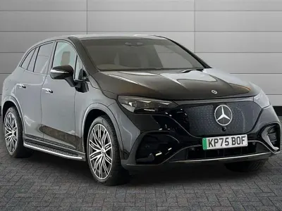 Käytetty Mercedes EQE500 AMG line 300 kW (408 HP) 2025 Musta Farmari