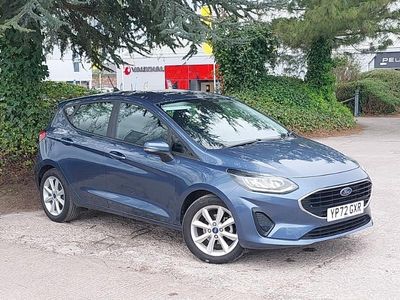 Used Ford Fiesta Trend 125 HP (91 kW) 2022 Blue Hatchback