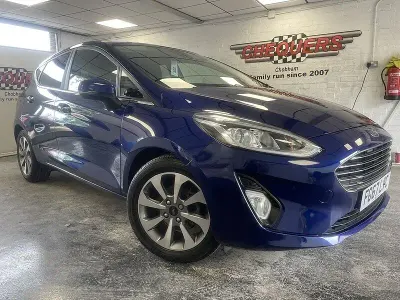 Used Ford Fiesta Zetec 100 HP (73 kW) 2017 Blue Hatchback
