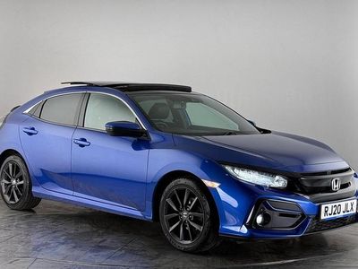 Blue Used 2020 Honda Civic EX Hatchback | £12,600 (Fair price)