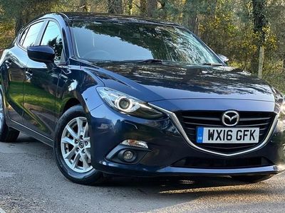 Used Mazda 3 165 HP (121 kW) 2016 Blue Hatchback