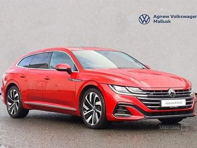 Red Used 2021 VW Arteon R-line Estate | £20,490 (A bit pricey)