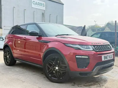 Used Land Rover Range Rover evoque HSE Dynamic 2017 Red Estate