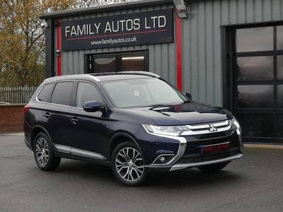 Blue Used 2015 Mitsubishi Outlander SUV | £9,500 (Fair price)