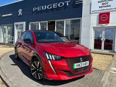 used Peugeot e-208 Hatchback (2021/21)100kW GT Premium 50kWh 5dr Auto