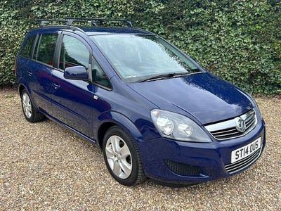 Used Vauxhall Zafira 120 HP (88 kW) 2014 Blue MPV