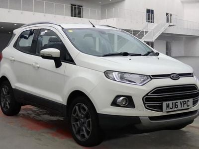 Used Ford Ecosport Titanium 125 HP (91 kW) 2016 White SUV