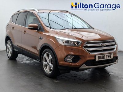 Brown Used 2018 Ford Kuga Titanium X SUV | £11,050 (Fair price)