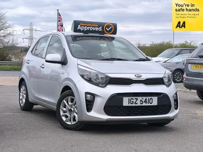 Używany Kia Picanto 66 KM (48 kW) 2018 Srebrny Hatchback