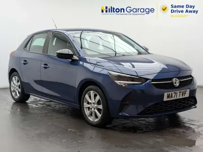 Used Vauxhall Corsa 75 HP (55 kW) 2021 Blue Hatchback