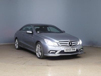 Used Mercedes E350 2009 Silver Coupe