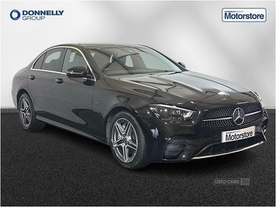 Black Used 2021 Mercedes E300 AMG line Sedan | £26,995 (Fair price)