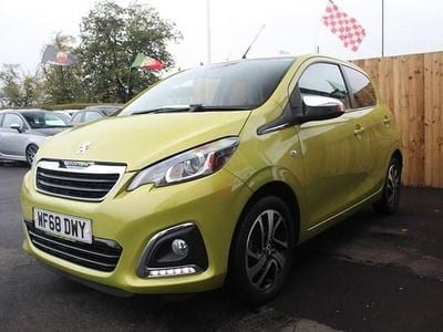 Used Peugeot 108 Collection 72 HP (52 kW) 2018 Green Hatchback