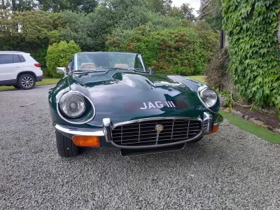 Used Jaguar E-Type 1972 Green Cabriolet