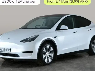 Used Tesla Model Y Standard Range 254 kW (346 HP) 2023 White SUV