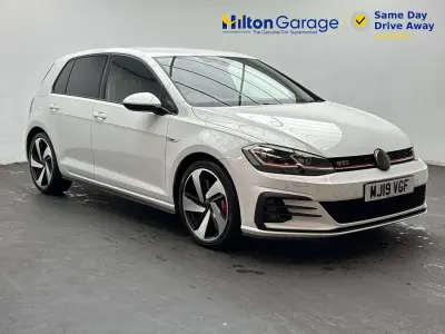 Used VW Golf VII GTI 2019 White Hatchback