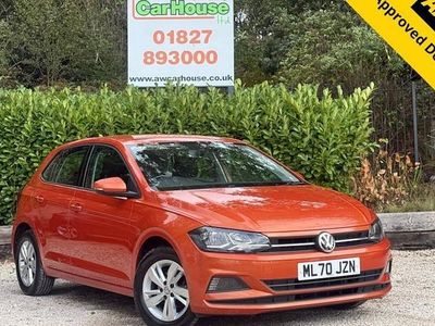 Orange Used 2020 VW Polo SE Hatchback | £11,299 (Fair price)