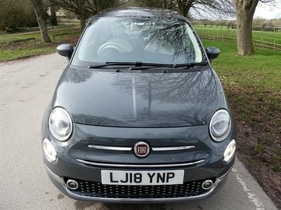 Used Fiat 500 Lounge 69 HP (50 kW) 2018 Grey Hatchback
