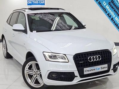 White Used 2013 Audi Q5 S-line plus SUV | £7,595 (Fair price)