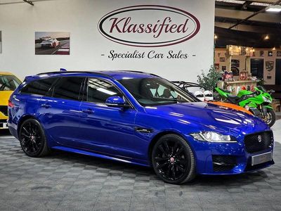 Used Jaguar XF Sportbrake R-Sport 180 HP (132 kW) 2020 Blue Estate