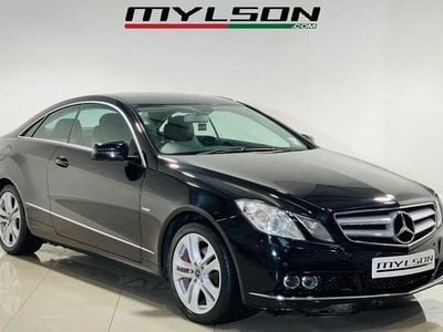 Black Used 2010 Mercedes E250 SE Coupe | £4,500