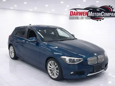 Used BMW 120 Sport Line 2015 Blue Hatchback