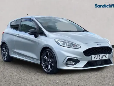 Used Ford Fiesta ST-Line X 140 HP (102 kW) 2018 Silver Hatchback