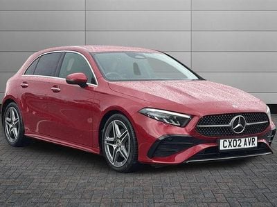 Used Mercedes A180 Executive 136 HP (100 kW) 2024 Manufaktur patagonia red Hatchback