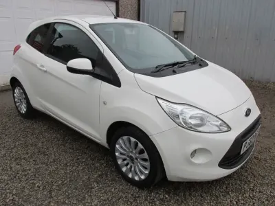 Used Ford Ka Zetec 69 HP (50 kW) 2012 White Hatchback