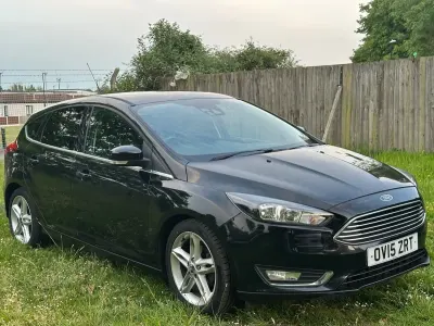 Used Ford Focus Titanium 2015 Black Hatchback