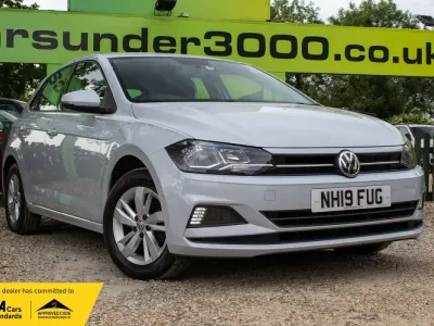 Used VW Polo SE 95 HP (69 kW) 2019 Silver Hatchback