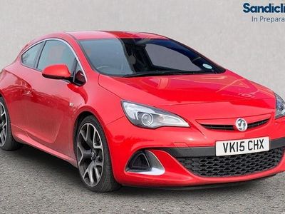 Used Vauxhall Astra GTC 280 HP (205 kW) 2015 Red Coupe