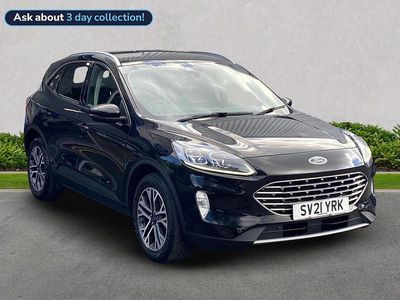 Black Used 2021 Ford Kuga Titanium SUV | £15,999 (Good price)