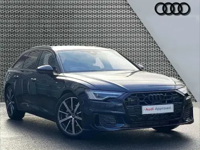 Used Audi A6 Black Edition 200 HP (147 kW) 2025 Blue Estate