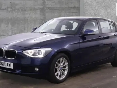 Used BMW 120 2011 Blue Hatchback