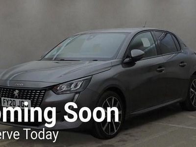 Used Peugeot 208 Allure Premium 100 HP (73 kW) 2020 Grey Hatchback