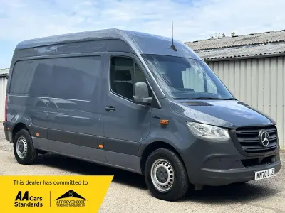 Used Mercedes E-Sprinter Progressive 85 kW (116 HP) 2020 Grey Van