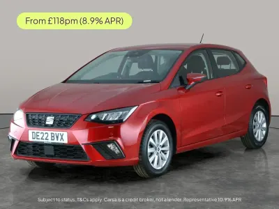 Begagnad Seat Ibiza SE 80 HK (58 kW) 2022 Röd Halvkombi