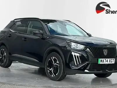 Used Peugeot e-2008 Allure 100 kW (136 HP) 2024 Black SUV