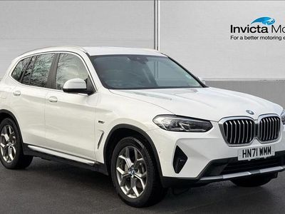 Alpine white Used 2021 BMW X3 xLine SUV | £23,500 (Good price)