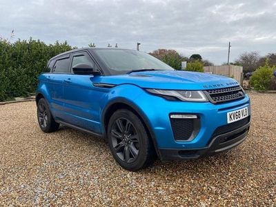 Used Land Rover Range Rover evoque Landmark 2018 Blue Estate