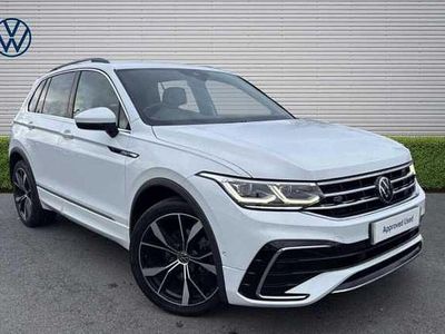 Used VW Tiguan R-line 150 HP (110 kW) 2023 White SUV