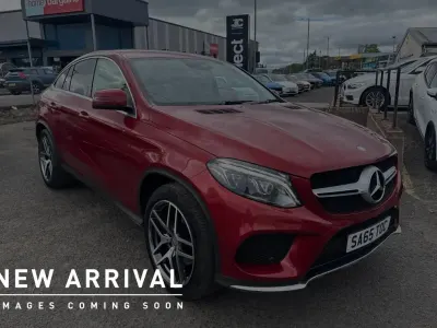 Käytetty Mercedes GLE350 AMG line 254 HP (186 kW) 2016 Punainen Coupe - kaksiovinen