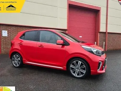 Used Kia Picanto GT-Line 67 HP (49 kW) 2018 Red Hatchback