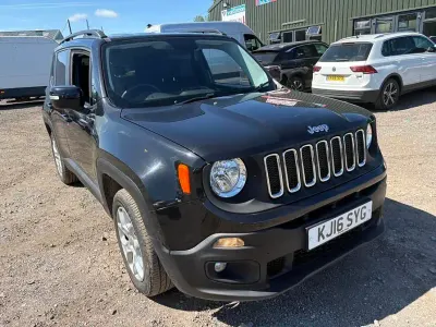 Used Jeep Renegade Longitude 140 HP (102 kW) 2016 Black SUV