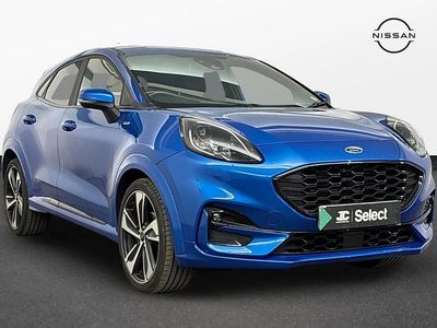 Used Ford Puma ST-Line X 123 HP (90 kW) 2020 Blue SUV
