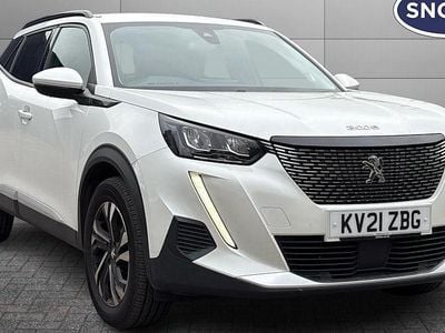 White Used 2021 Peugeot 2008 Allure SUV | £12,315 (Fair price)