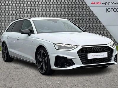 White Used 2024 Audi A4 Black Edition Estate | £30,000 (A bit pricey)
