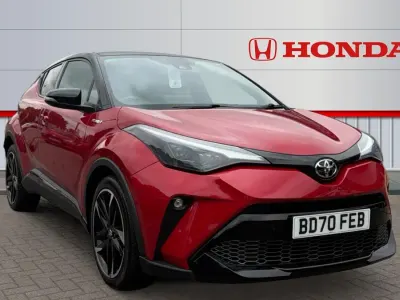 Used Toyota C-HR Sport 184 HP (135 kW) 2021 Red/black SUV