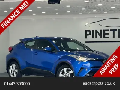 Used Toyota C-HR 115 HP (84 kW) 2017 Blue SUV